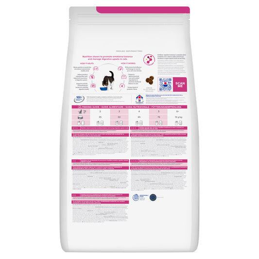 Hills Prescription Diet Gastrointestinal Biome Stress Gato Pollo - Pienso seco para gato con problemas gastrointestinales