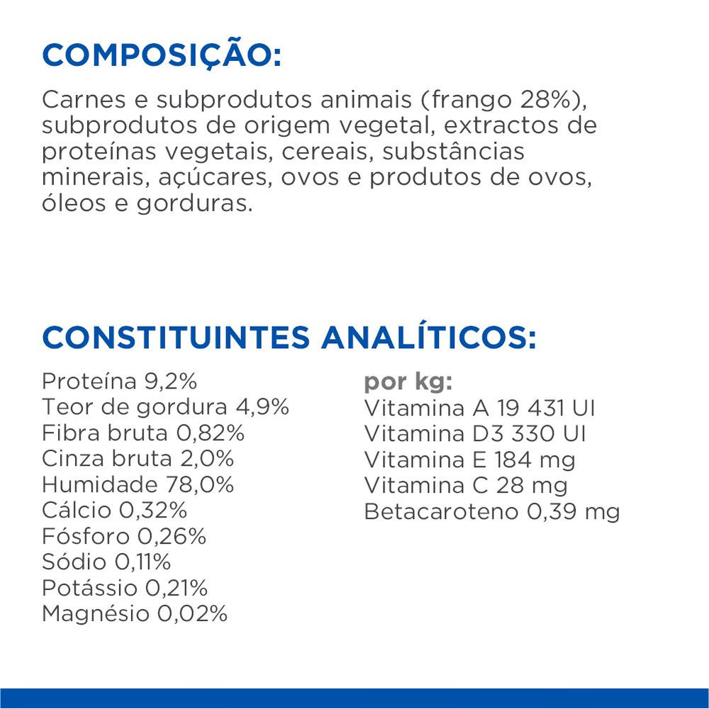 Hill's Sterilised Kitten - Alimento em molho para gatinho - Frango