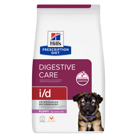 Hills Prescription Diet i/d Perro Cachorro Pollo - Pienso seco para perro para digestión saludable