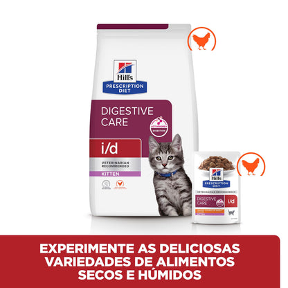 Hills Prescription Diet i/d Junior Cat Chicken - Dry cat food for healthy digestion