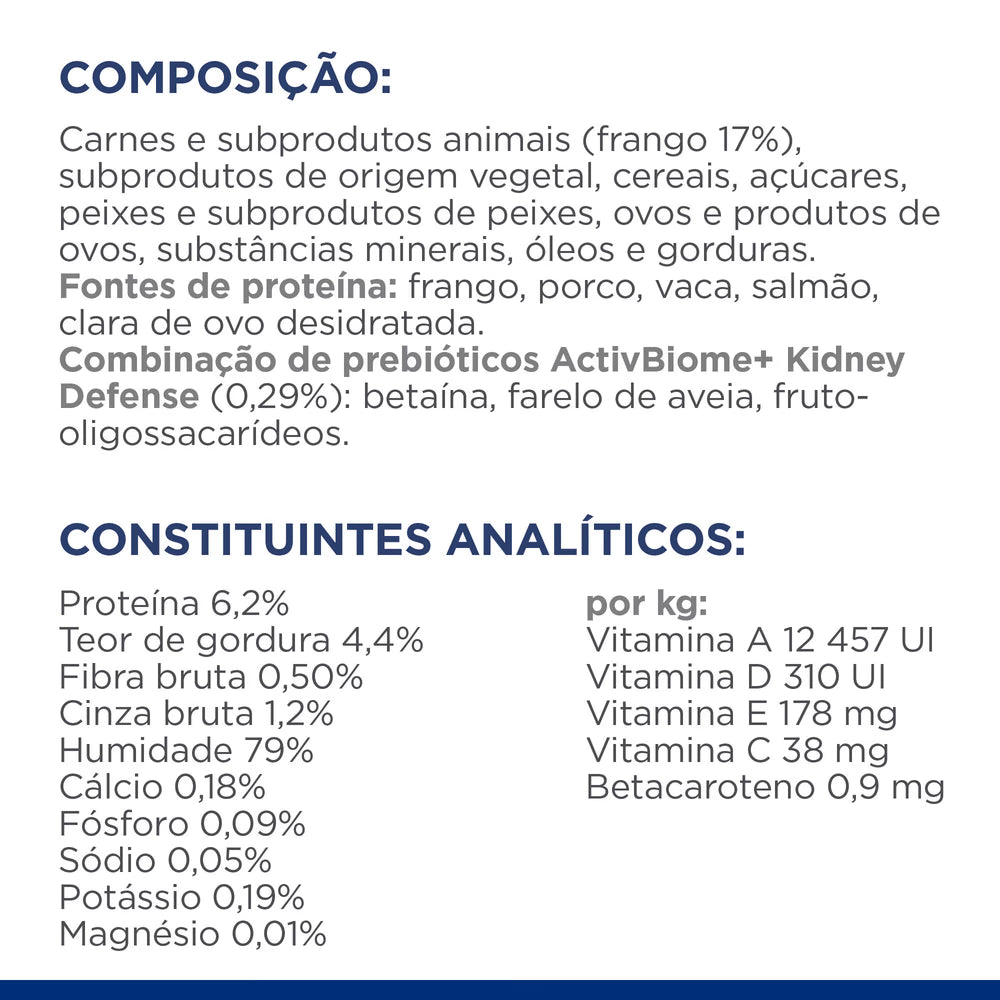 Hills Prescription Diet k/d Cat Chicken - Wet cat food for renal failure