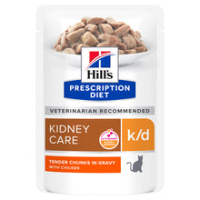 Hills Prescription Diet k/d Cat Chicken - Wet cat food for renal failure