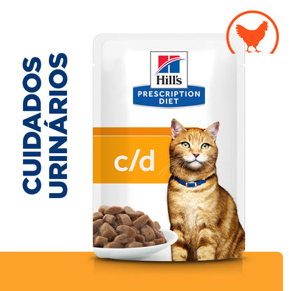 Hills Prescription Diet c/d Multicare Adult Cat Chicken - Wet food for cats with urinary problems