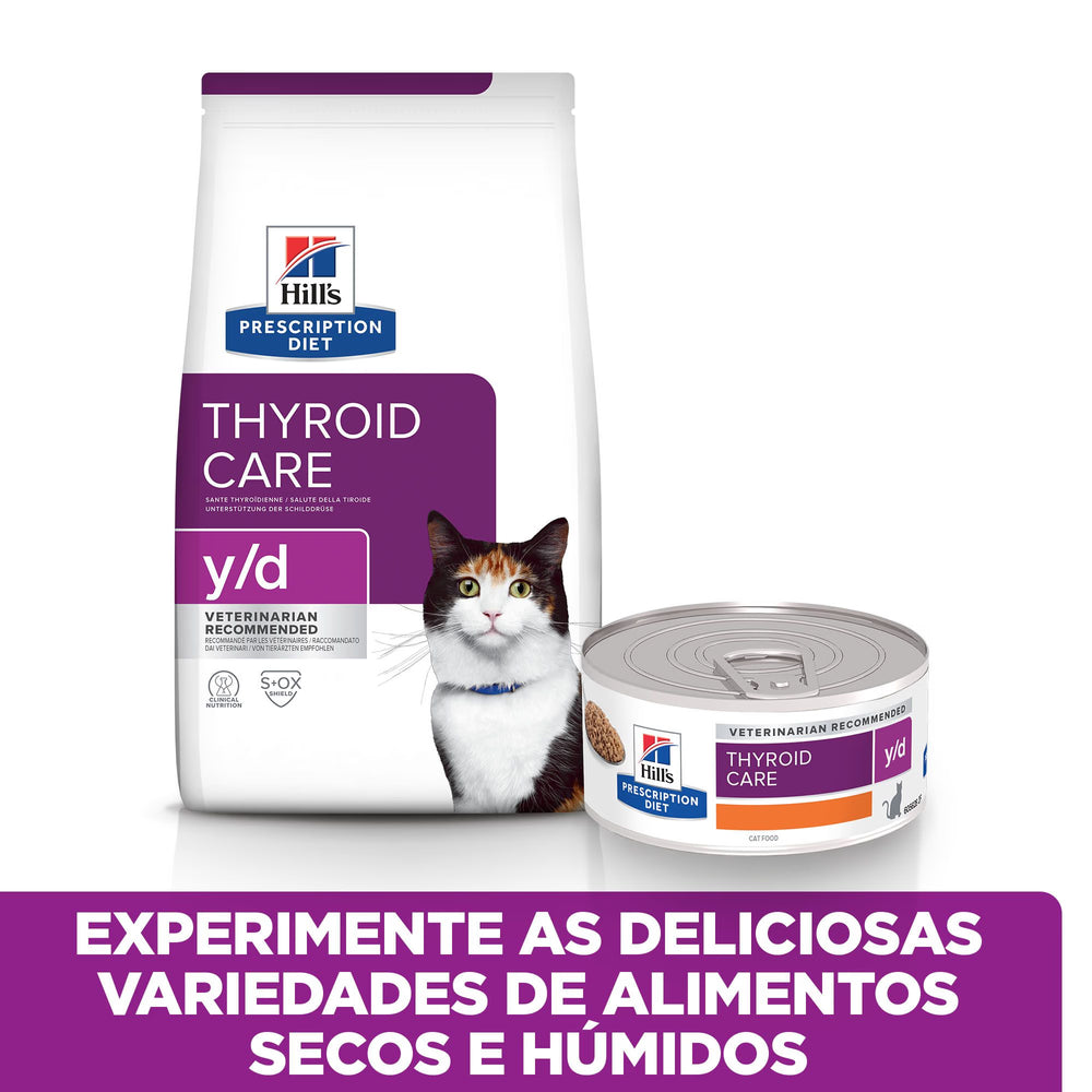 Hills Prescription Diet y/d Cat - Dry cat food for renal and urinary support