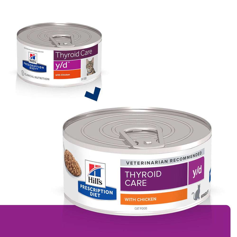 Hills Prescription Diet y/d Cat - Dry cat food for renal and urinary support