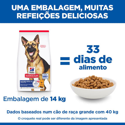 Hill's Mature Adult 5+ Large - Pienso seco para perros de raza grande de más de 5 años - Pollo