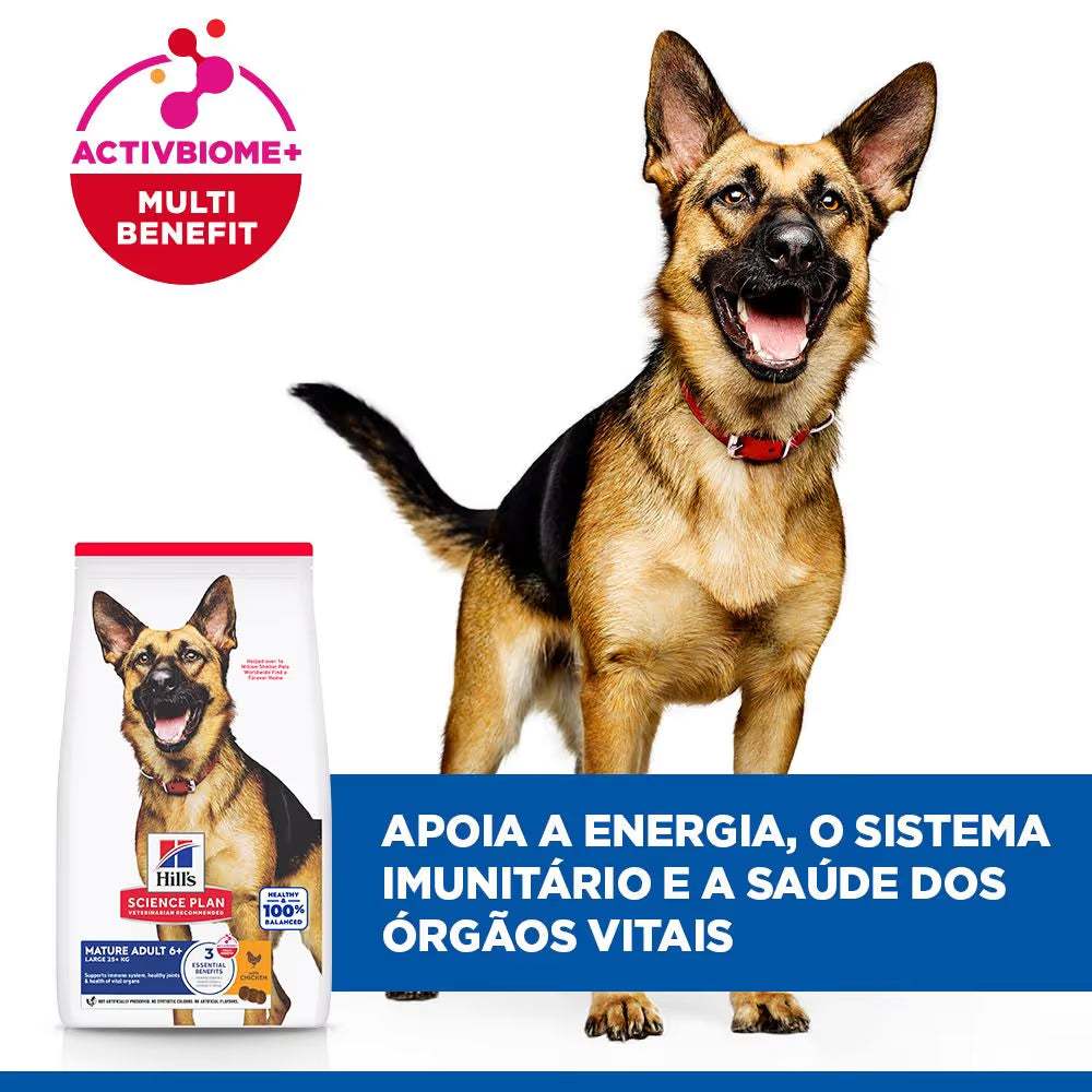 Hill's Mature Adult 5+ Large - Pienso seco para perros de raza grande de más de 5 años - Pollo