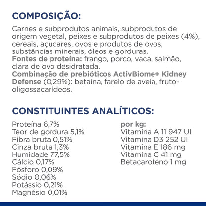 Hills Prescription Diet k/d Cat Salmon - Wet food for cats with kidney failure