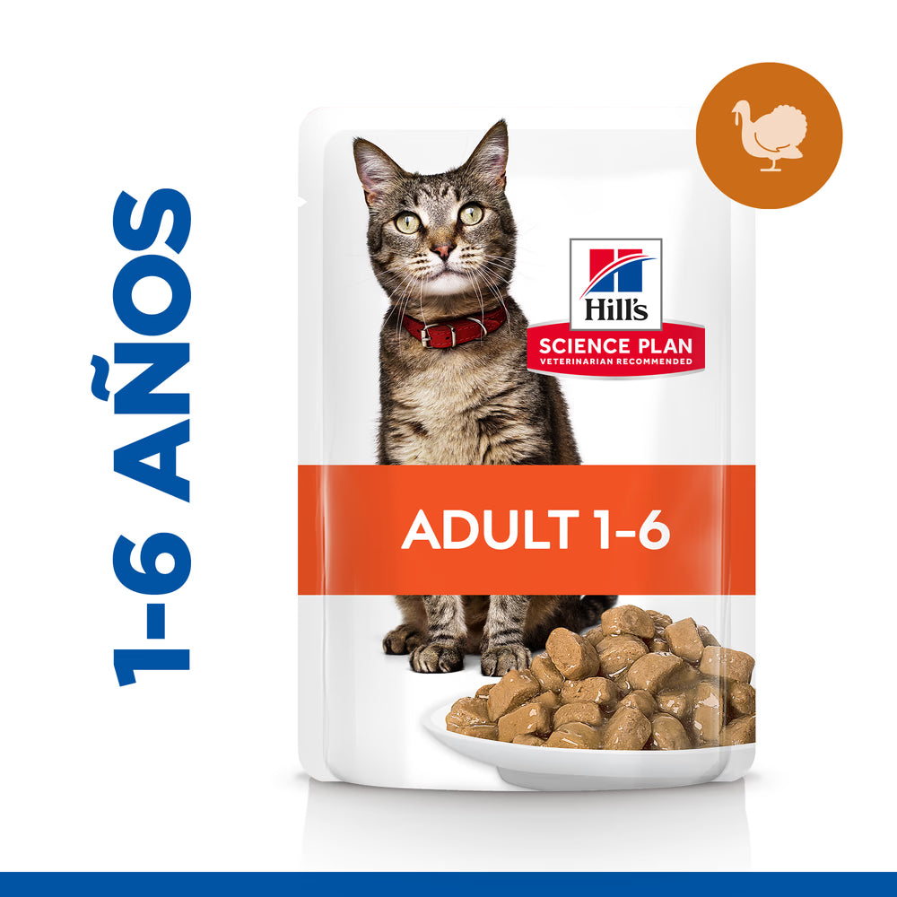 Hill's Science Plan - Alimento em molho para gato adulto - Peru