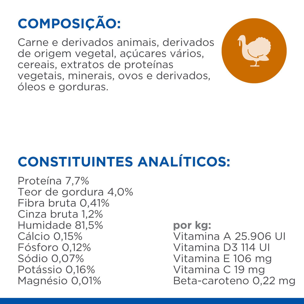 Hill's Science Plan - Alimento em molho para gato adulto - Peru