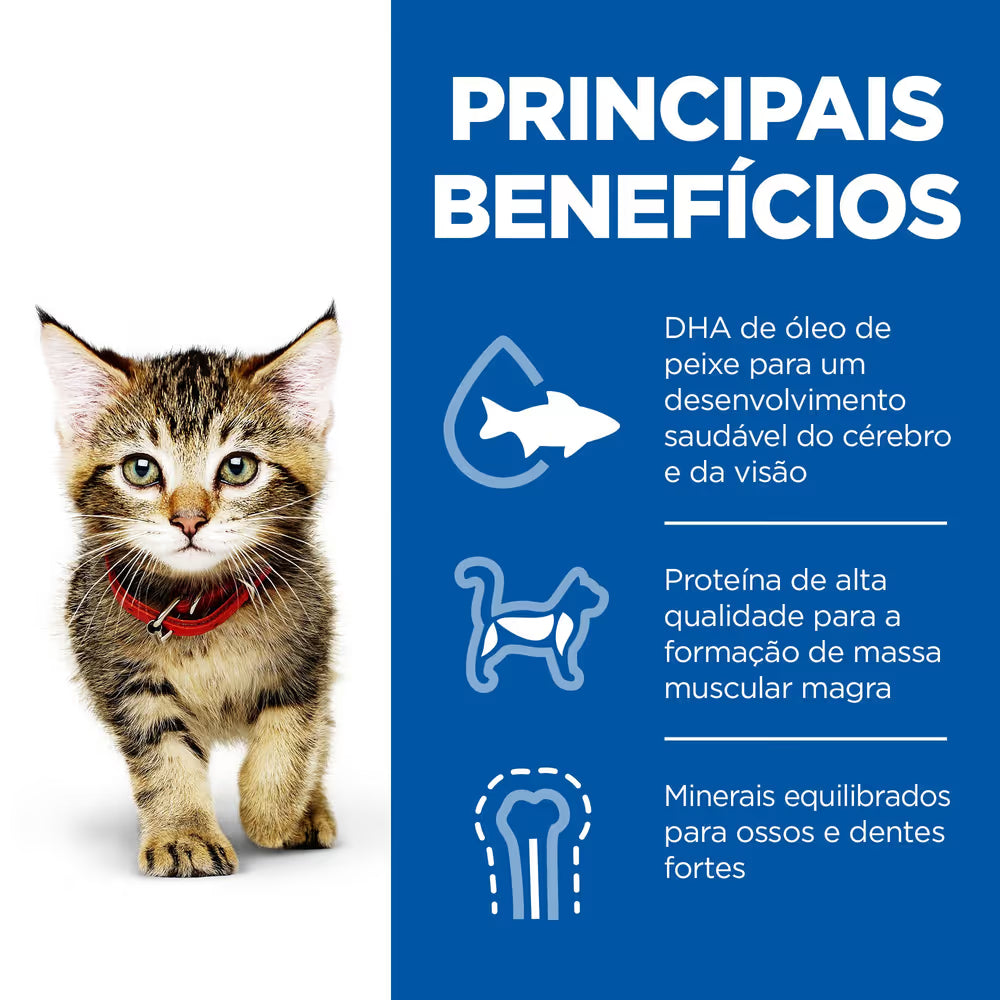 Hills Science Plan Gato Gatito Pollo y Pescado del Océano - Comida húmeda para gato en crecimiento