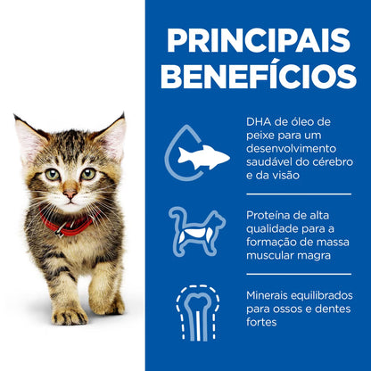 Hills Science Plan Gato Gatito Pollo y Pescado del Océano - Comida húmeda para gato en crecimiento