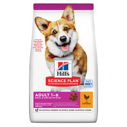 Hills Science Plan Perro Small & Mini Adulto Pollo - Pienso seco para perro
