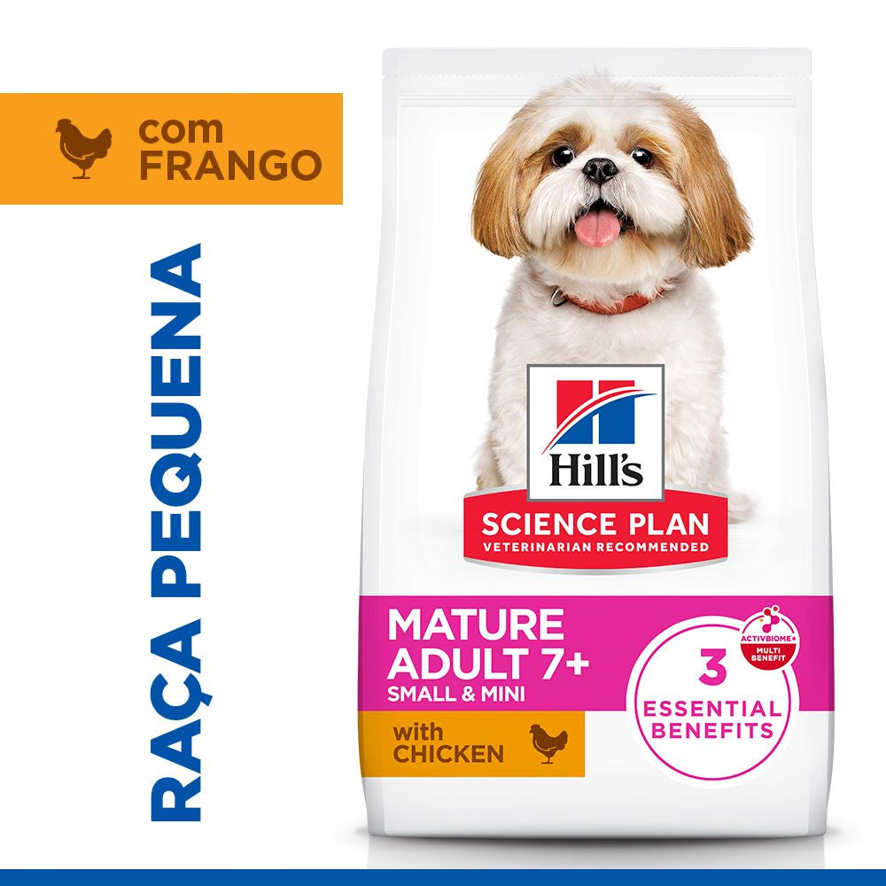 Hill's Perro Pequeño y Mini Senior 7+ Pollo - Pienso seco para perro senior