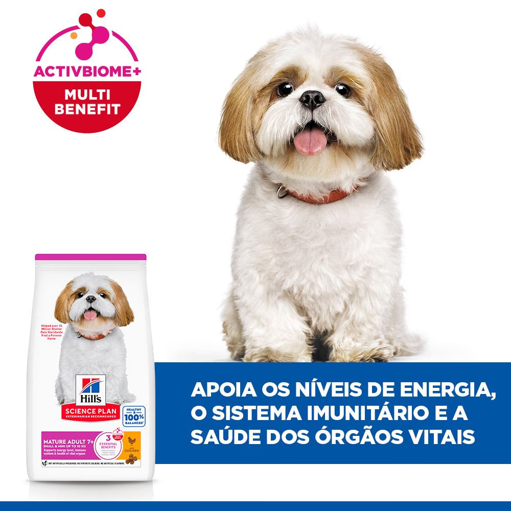 Hill's Perro Pequeño y Mini Senior 7+ Pollo - Pienso seco para perro senior