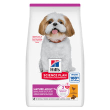 Hill's Small and Mini Senior 7+ Dog Chicken - Dry food for senior dogs