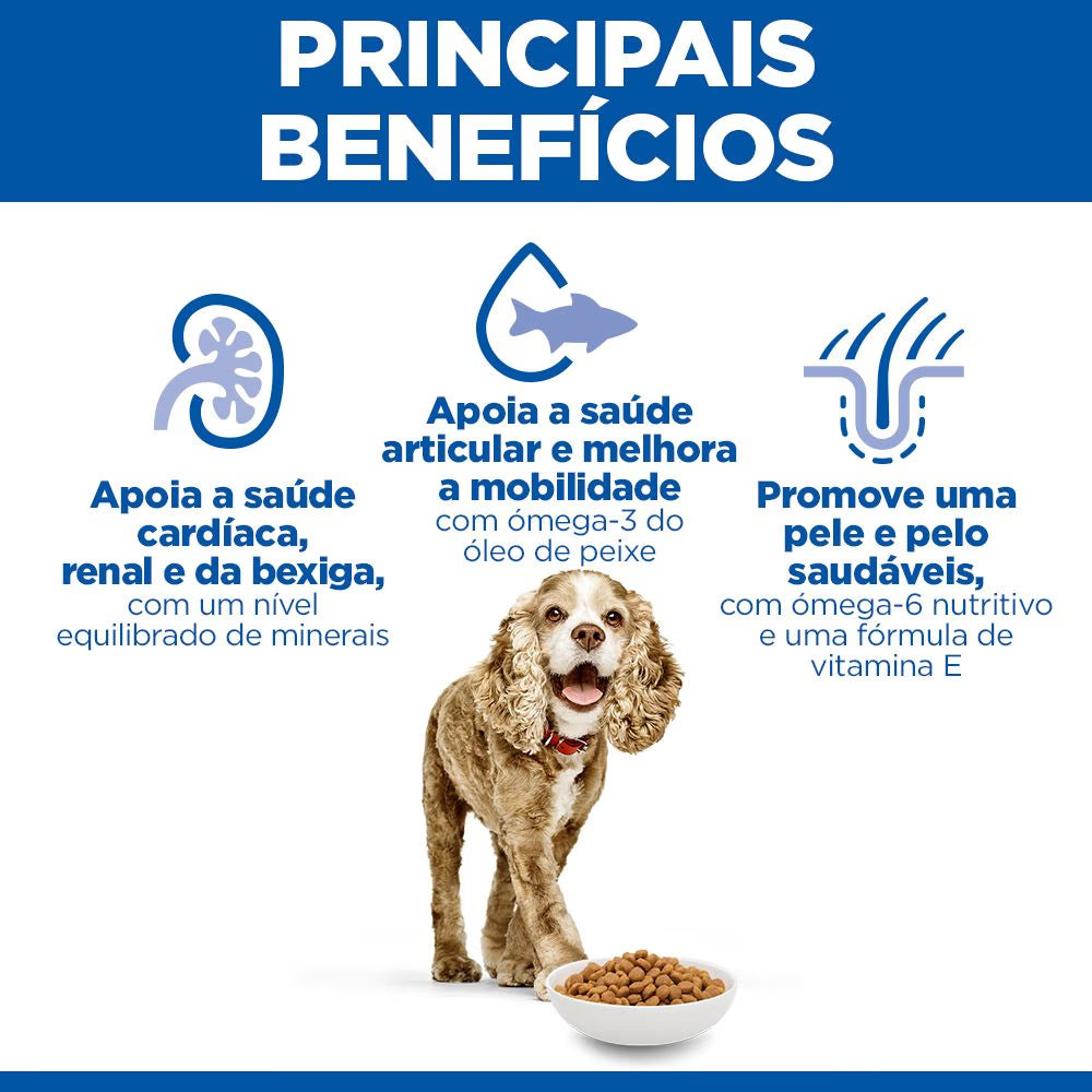 Hills Science Plan Small & Mini Sénior 11+ Cão Frango - Ração seca para cão
