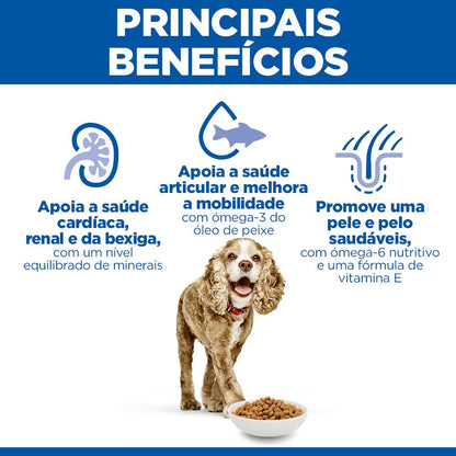 Hills Science Plan Small & Mini Sénior 11+ Cão Frango - Ração seca para cão