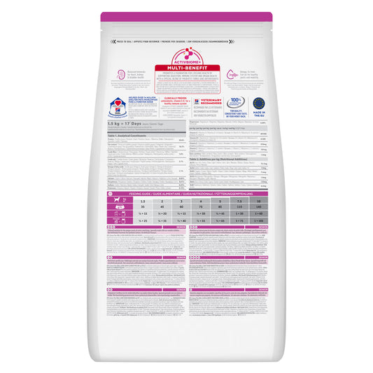 Hills Science Plan Small & Mini Sénior 11+ Cão Frango - Ração seca para cão