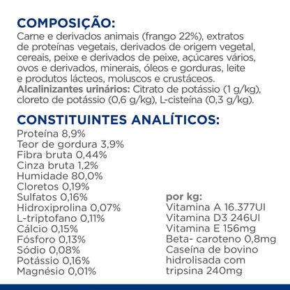 Hills Prescription Diet c/d Urinary Stress Gato Adulto Pollo - Comida húmeda para gatos con problemas urinarios