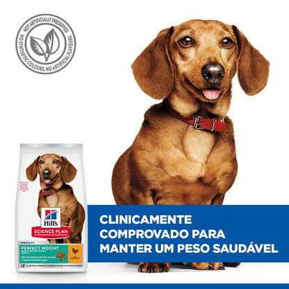 Hills Science Plan Perfect Weight Small & Mini Adult Dog Chicken - Dry dog food for weight control