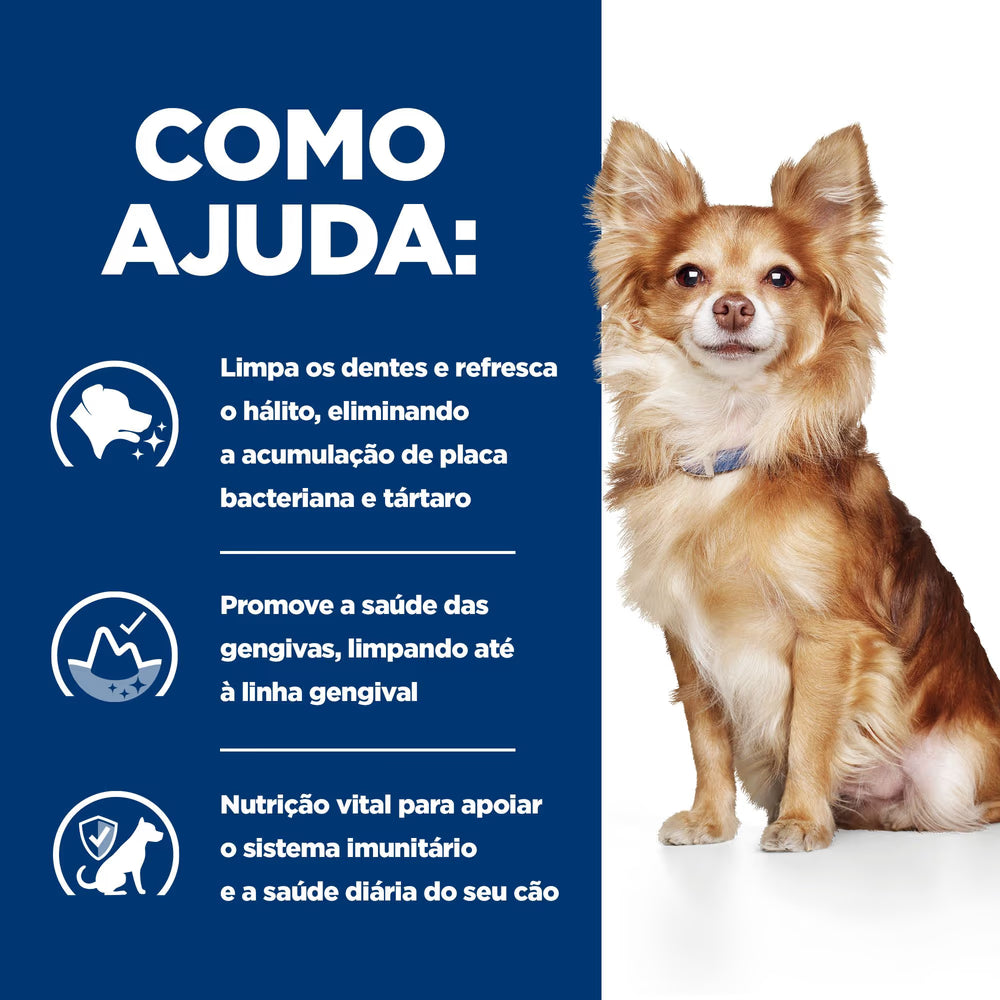 Hill's PD Dental Care Mini t/d - Ração seca para cão de pequeno porte para cuidado dentário