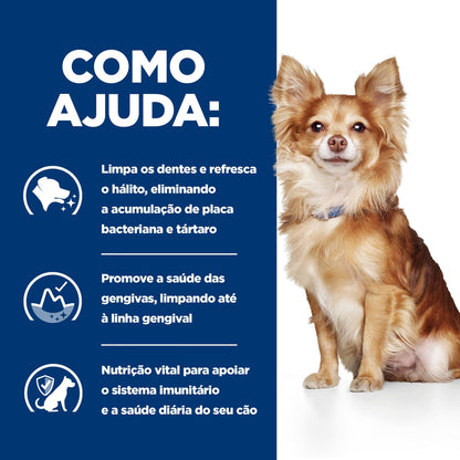Hill's PD Dental Care Mini t/d - Ração seca para cão de pequeno porte para cuidado dentário