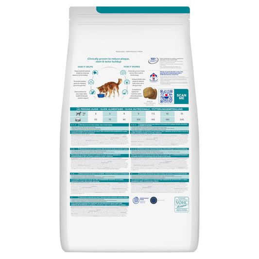 Hill's PD Dental Care Mini t/d - Ração seca para cão de pequeno porte para cuidado dentário