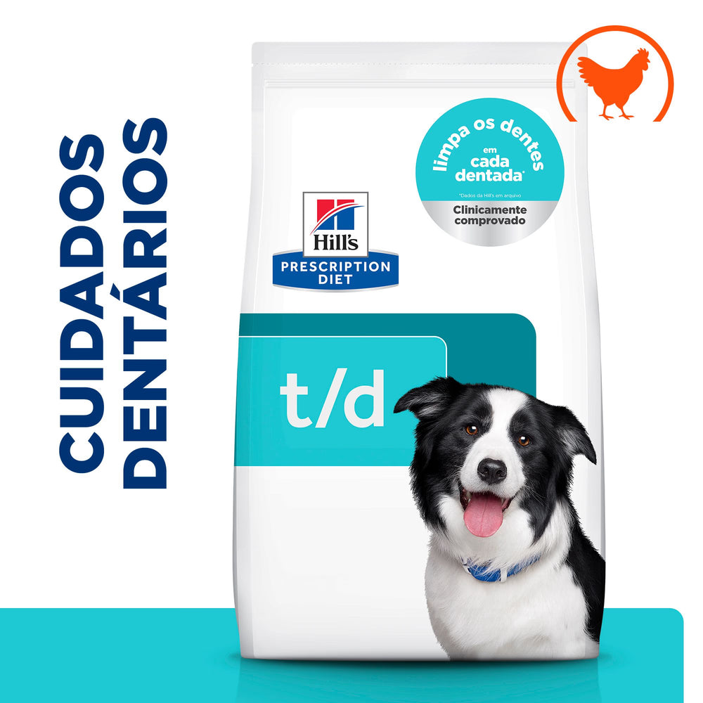 Hill's PD Dental Care t/d - Ração seca para cão para cuidado dentário