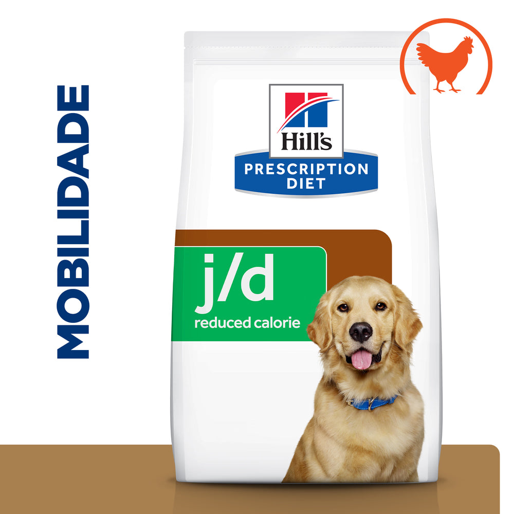 Hills Prescription Diet Dog j/d Reduced Calorie Chicken - Dry dog food for joint support and weight control