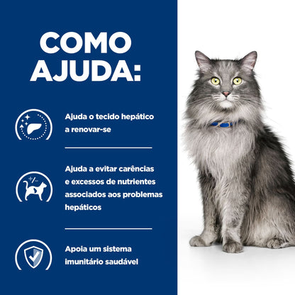 Hills Prescription Diet l/d Gato Pollo - Pienso seco para gato con problemas hepáticos