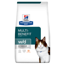 Hills Prescription Diet w/d Gato Pollo - Pienso seco para gato para control de peso