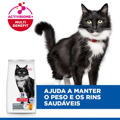 Hills Science Plan Sterilised Mature Adulto 7+ Gato Pollo - Pienso seco para gato esterilizado