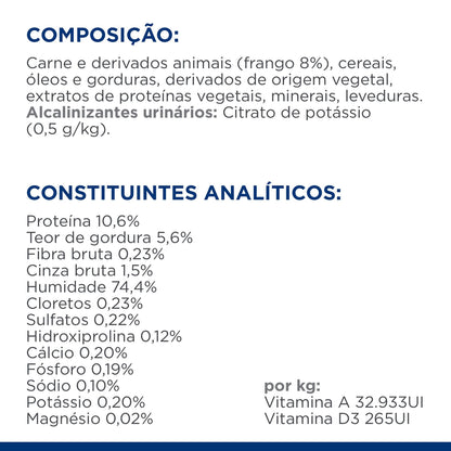 Hills Prescription Diet c/d Multicare Gato Pollo - Comida húmeda para gato con problemas urinarios