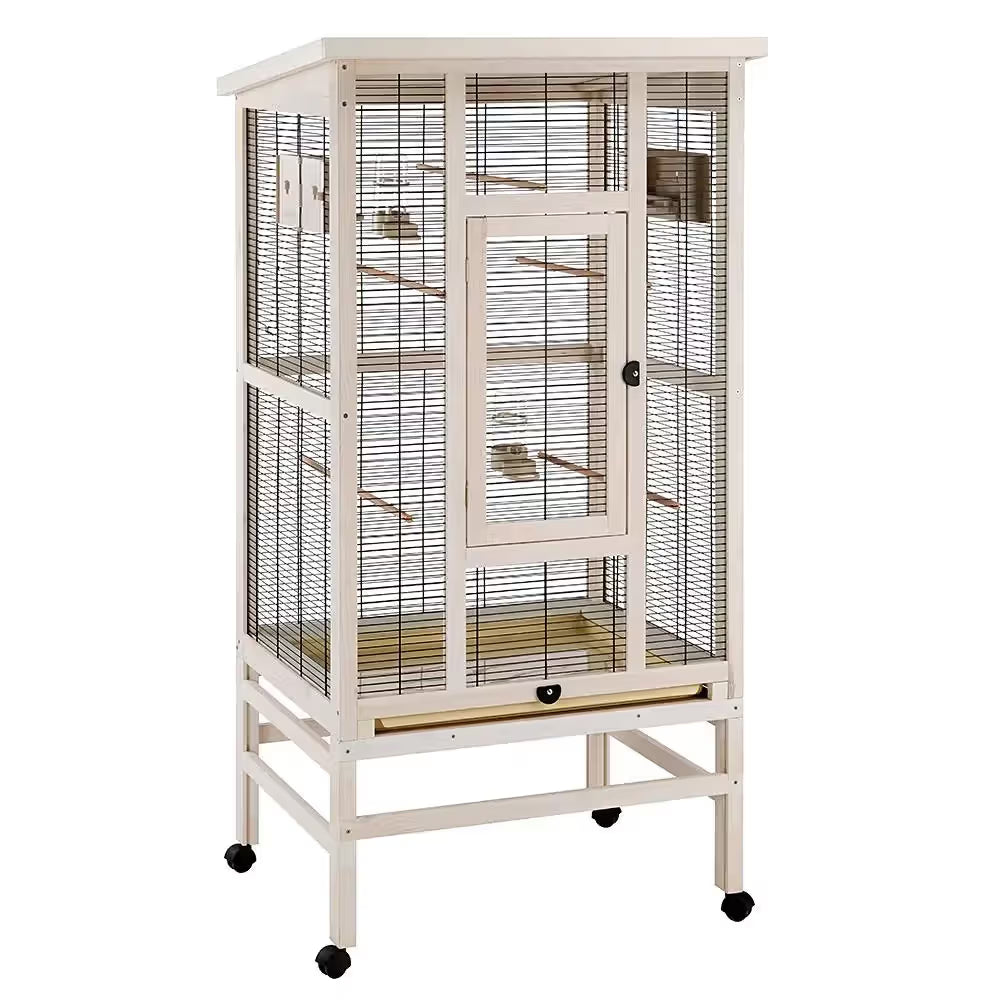 Ferplast Aviario de Madera Wilma - Aviário para pássaros