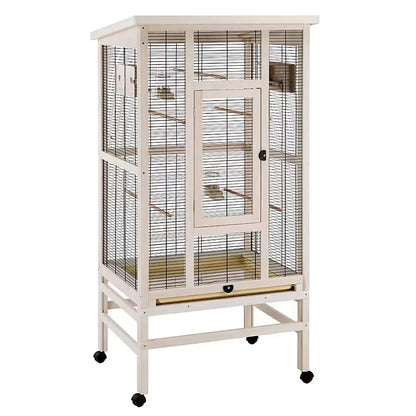 Ferplast Aviario de Madera Wilma - Aviário para pássaros
