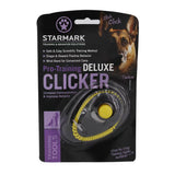 Starmark Pro-Training Clicker Deluxe - Clicker de adiestramiento para perro