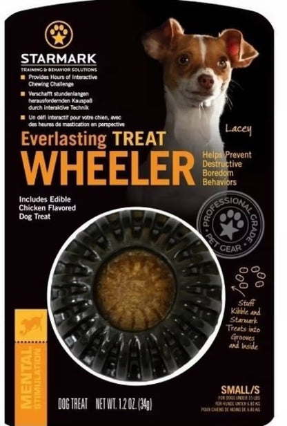 Starmark Everlasting Treat Wheeler - Juguete para perro
