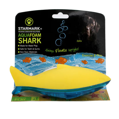 Starmark Aquafoam Shark - Juguete para perro