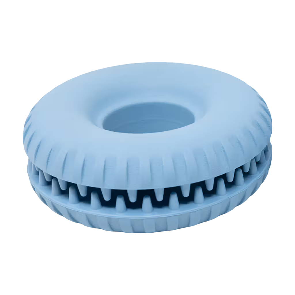 Starmark Snapper Trapper Tire - Juguete masticable para perro