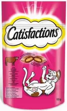 Catisfactions Feline Gato Vaca - Snack para gato