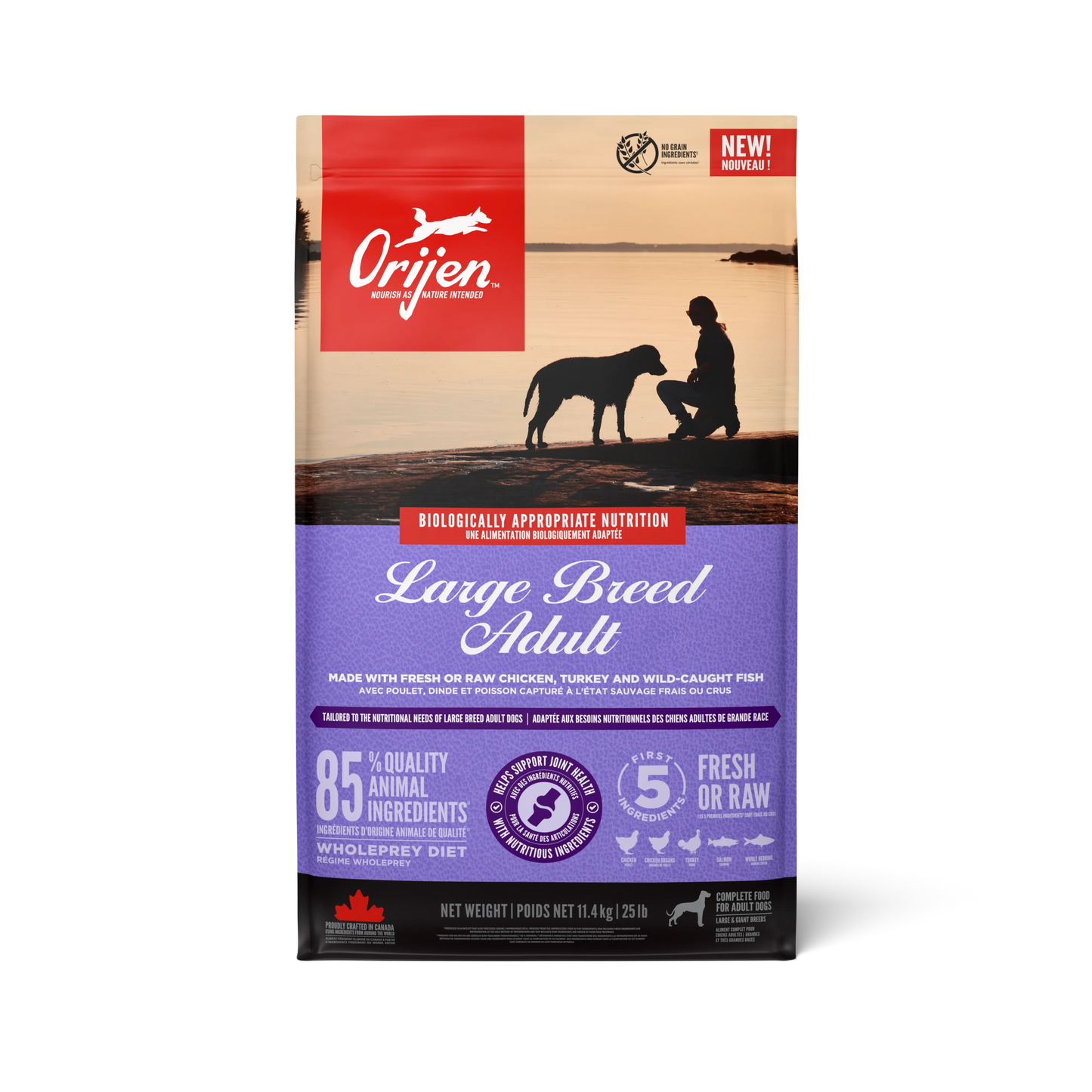 ORIJEN CANINE LARGE BREED | 11.4KG