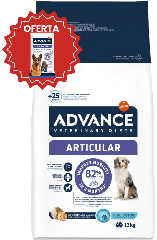 Alimento veterinario articulado Advance Vet Dog | 12 kg