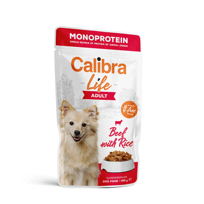 Calibra Perro Life Pouch Adulto Ternera