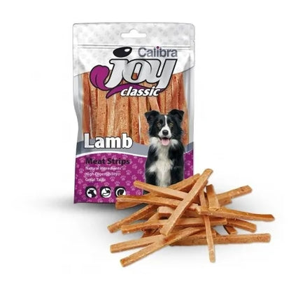 CALIBRA JOY DOG CLASSIC STRIPS CORDERO | 250G