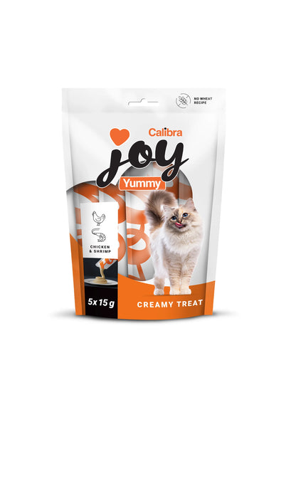 Calibra Joy Cat Yummy - Cat snack with chicken and shrimp