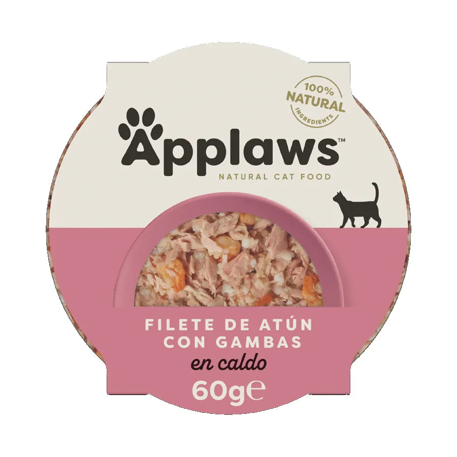 APPLAWS CAT POT FILLET TUNA & PRAWN | 10 X 60GR