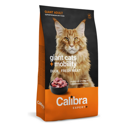 Calibra Expert+ Gato Adulto Razas Grandes y Movilidad - Pienso seco para gatos de razas grandes y soporte articular
