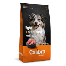 Calibra Expert+ Cão Adulto Light & Sterilised Vitela - Ração seca para cão esterilizado ou com excesso de peso