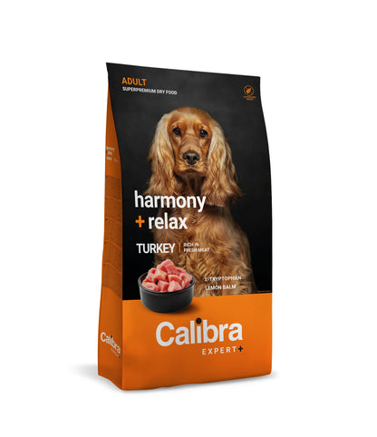 Calibra Dog Expert+ Adult Harmony & Relax - Ração seca para cão para bem-estar e relaxamento